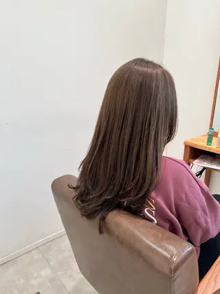 ロング カラー 黒阪 なみのヘアスタイル