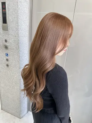 ロング グレー/ベージュ /髪質改善 れいとのヘアスタイル