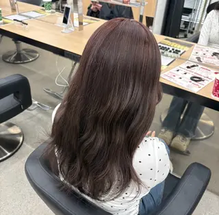 ロング miku/ラベンダー 透明感カラー🪻❤︎のヘアスタイル