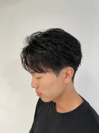メンズ 三田 真穂のヘアスタイル