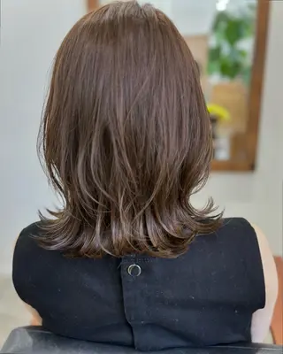 ミディアム カラー Lumo Yu-kiのヘアスタイル