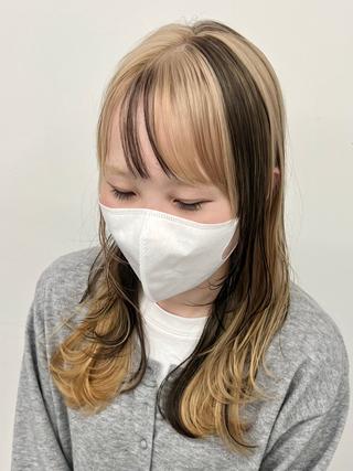 ミディアム 😈【ウルフっぽい レイヤー】星翔輝😈のヘアスタイル