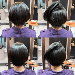 ショート LuanaTOKYO 都築佑汰のヘアスタイル