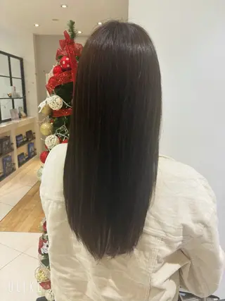 ロング カラー は る か カット￥0のヘアスタイル
