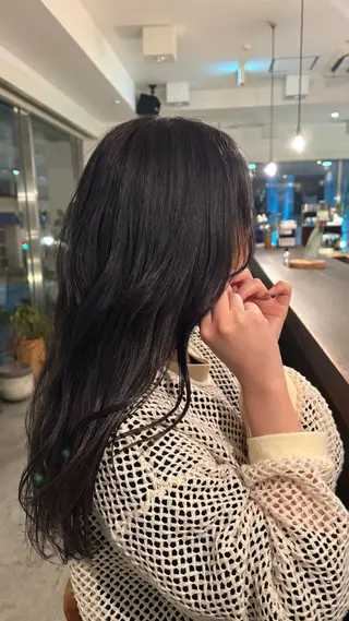 ロング カラー 高橋 杏のヘアスタイル