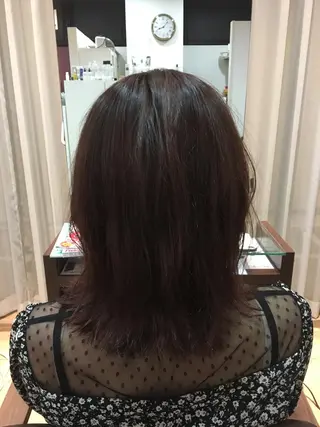 ミディアム 反橋 聖のヘアスタイル