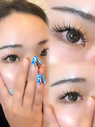マツエク・マツパ 束感・似合わせ☽ mizunaのマツエク・マツパデザイン