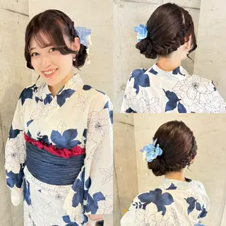ロング ヘアアレンジ 美髪× ヘアセット✨Araiのヘアスタイル