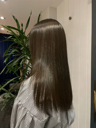 セミロング カラー HARUHI 銀座 美容師౨ৎ⋆˚のヘアスタイル