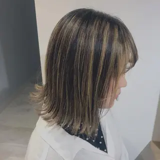 セミロング 🩵MAI🩵 レイヤーカットのヘアスタイル
