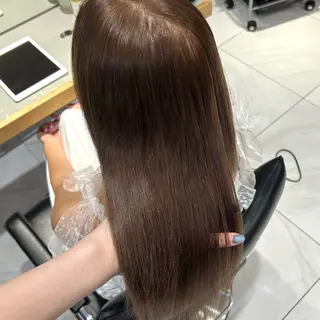 カラー サラ艶/韓国ヘア ︎🌟璃奈 (ﾘﾅ)のヘアスタイル