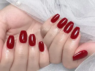 ネイル エツメ💅 長さ出し🎀デザインのネイルデザイン