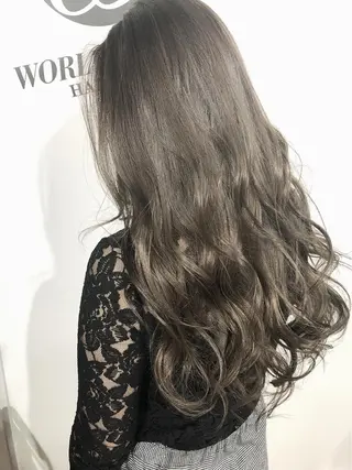 カラー 夜23時まで予約🉑 reverieあきらのヘアスタイル