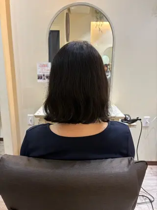 ショート 艶髪/縮毛矯正/ レイヤー/栄/あやかのヘアスタイル