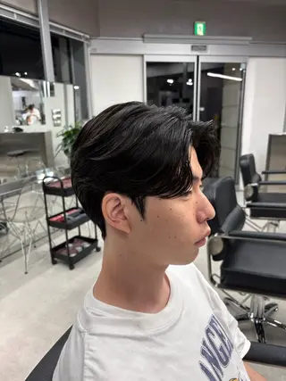 パーマ ヘアアレンジ メンズ (メンズ特化)AKI /古本晃大のヘアスタイル