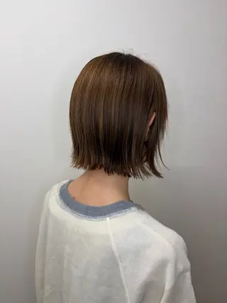 ミディアム レナークウィズ　北川 愛璃のヘアスタイル