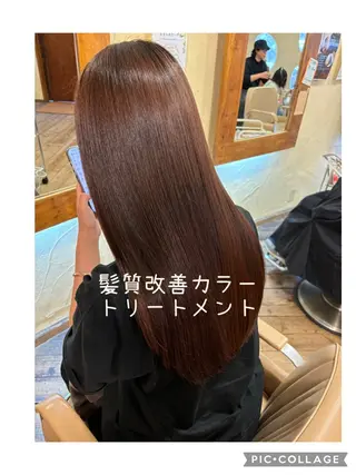 ロング 大鹿 数馬のヘアスタイル