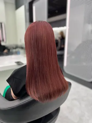ロング カラー 💖似合わせカラー ブリーチ💖レイヤーのヘアスタイル