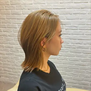 カラー 吉田 輝のヘアスタイル
