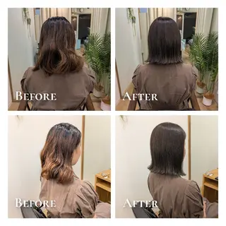ミディアム 有馬 葵のヘアスタイル