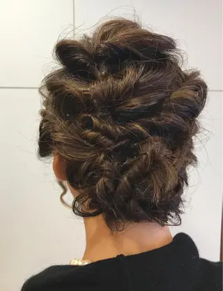 ヘアアレンジ u harukaのヘアスタイル