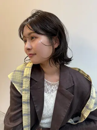 ショート カラー ヘアアレンジ raka 🫧のヘアスタイル