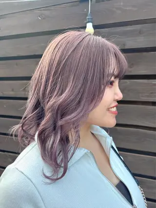 カラー 優子/ 似合わせカットカラーのヘアスタイル