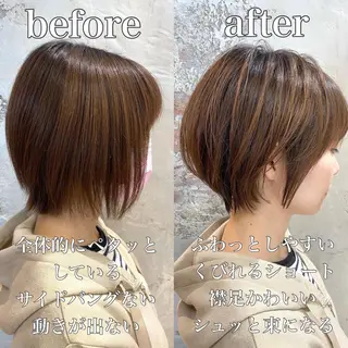 ショート ショート、ボブの神✨ 峯朋也✂︎✨のヘアスタイル