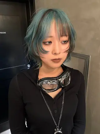 ショート カラー デザイン/アレンジ ❤︎イシイレイのヘアスタイル