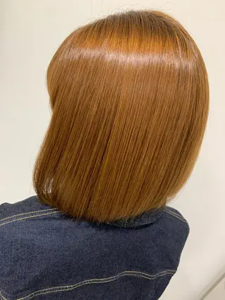 ショート 🪞透明感カラー🫧 縮毛矯正🥇かずきのヘアスタイル