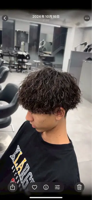 パーマ メンズ OVARLメンズ 特化⚜️/りゅーがのヘアスタイル