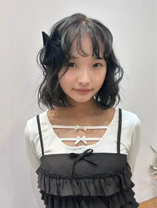 カラー 高島 未旺のヘアスタイル
