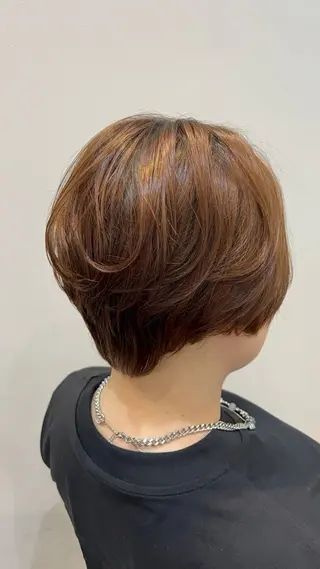 ショート 岡野 豪のヘアスタイル