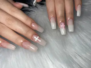 ネイル Mana ·͜· ❤︎のネイルデザイン