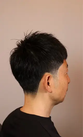 ショート 府中メンズパーマ& カット💈/マサハルのヘアスタイル
