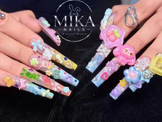ネイル 🌱Rina🎀 Mikaのネイルデザイン