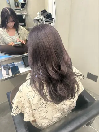 カラー ShioRi/博多/ 暖色/色味カラーのヘアスタイル