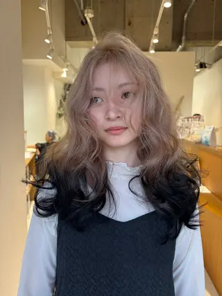 ロング カラー ハイトーン/エクステ /🎀YUINA🎀のヘアスタイル