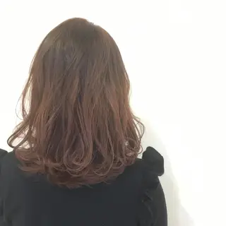 ミディアム 広がり、まとまらない お悩み改善/ 中田のヘアスタイル