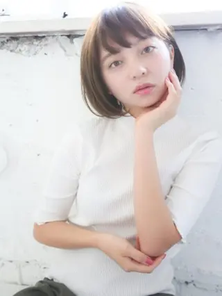 ショート 江原 彩華のヘアスタイル