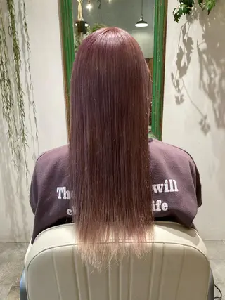 ロング カラー 大方 いくみのヘアスタイル