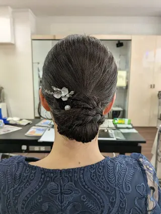 ヘアアレンジ 大人女性カット/ヘア セット✨️片本🌸のヘアスタイル