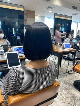 ショート 新宿　ショート・ボブ カットモデル募集のヘアスタイル
