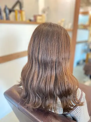 ロング カラー 木宮 美緒のヘアスタイル