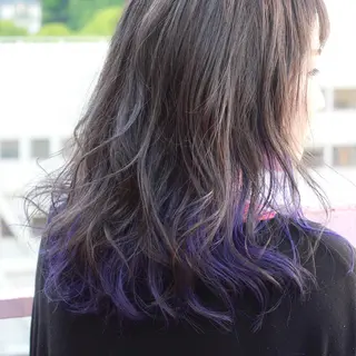 セミロング カラー Viage （ビアージュ）のヘアスタイル
