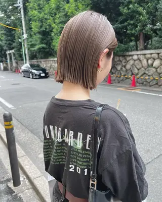 ショート 縮毛矯正/似合わせ カラーリスト/miuのヘアスタイル