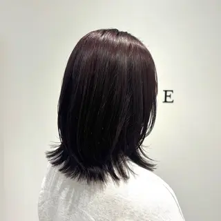 ミディアム 艶カラー/アレンジ 💟すなおのヘアスタイル