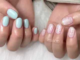 ネイル mison 安形友花のネイルデザイン