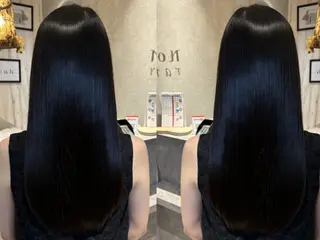 ロング 縮毛矯正/髪質改善 /野苅家のヘアスタイル