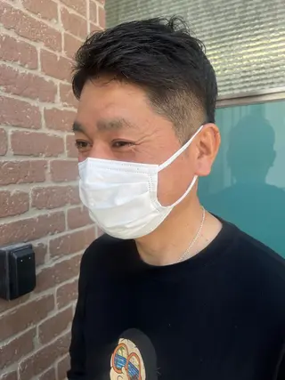 ショート カラー パーマ ヘアアレンジ メンズ キッズ ネイル マツエク・マツパ 久木原 ゆりのヘアスタイル